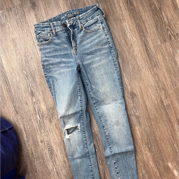 American Eagle Outfitters Women's Blue Jeans - Picture 1 of 3